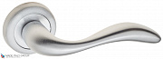Дверная ручка на круглом основании Fratelli Cattini "LUCCIA" D1-CS матовый хром