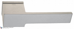 Дверная ручка на прямоугольном основании Fratelli Cattini "OZO" 6-CS матовый хром