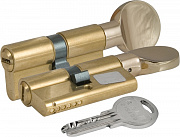 Цилиндровый механизм с вертушкой 164 SM/70 (30+10+30) mm упаковка БЛИСТЕР латунь 5 ключей