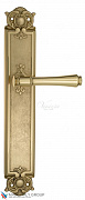 Дверная ручка Venezia "CALLISTO" на планке PL97 полированная латунь