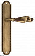 Дверная ручка Venezia "OPERA" на планке PL98 матовая бронза
