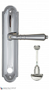 Дверная ручка на планке Fratelli Cattini "TOSCANA" WC-2 PL248-CR полированный хром
