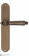 Дверная ручка на планке Fratelli Cattini "TORCELLO" PL02-BY матовая бронза