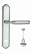 Дверная ручка Venezia "MOSCA" WC-2 на планке PL02 полированный хром