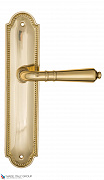 Дверная ручка на планке Fratelli Cattini "TOSCANA" PL248-OLV полированная латунь