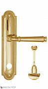 Дверная ручка на планке Fratelli Cattini "FARFALLA" WC-2 PL248-OLV полированная латунь