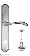 Дверная ручка на планке Fratelli Cattini "LUCCIA" WC-2 PL02-CR полированный хром