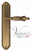 Дверная ручка Venezia "OLIMPO" на планке PL98 матовая бронза