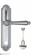 Дверная ручка на планке Fratelli Cattini "MARANI" WC-2 PL248-CR полированный хром