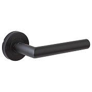 Ручки дверные Apecs H-0204-INOX/201-BLM