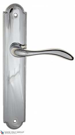 Дверная ручка на планке Fratelli Cattini "LUCCIA" PL257-CR полированный хром