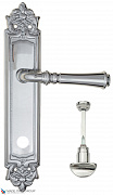 Дверная ручка на планке Fratelli Cattini "GRACIA" WC-2 PL96-CR полированный хром