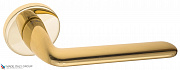 Дверная ручка на круглом основании Fratelli Cattini "FEO" 7FS-OLV полированная латунь