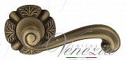 Дверная ручка Venezia "CARNEVALE" D5 матовая бронза