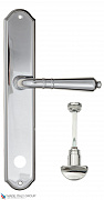 Дверная ручка на планке Fratelli Cattini "TOSCANA" WC-2 PL02-CR полированный хром