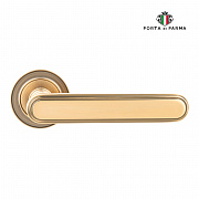 Дверная ручка на розетке PORTA DI PARMA Chic Матовый кофе