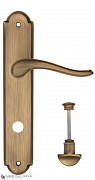 Дверная ручка на планке Fratelli Cattini "LAVERA" WC-2 PL257-BY матовая бронза