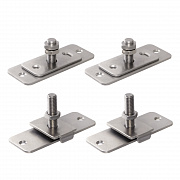 Комплект Armadillo (Армадилло) монтажных пластин SLD.Comfort-PRO.PROF/telescope.static door plates