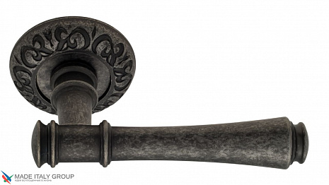 Дверная ручка Venezia "CALLISTO" D4 античное серебро