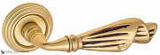 Дверная ручка Venezia "OPERA" D8 французское золото + коричневый