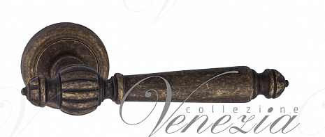 Дверная ручка Venezia "PELLESTRINA" D1 античная бронза