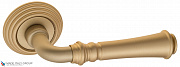 Дверная ручка на круглом основании Fratelli Cattini "GRACIA" D8-BS матовая латунь