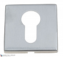Накладка дверная под цилиндр Venezia CYL-1 FSS матовый хром (2 шт.)