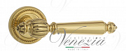 Дверная ручка Venezia "PELLESTRINA" D3 полированная латунь