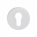 Накладка для ц/м СТАНДАРТ 0200 WHITE БЕЛАЯ INOX нержавеющая сталь (100,5)