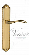 Дверная ручка Venezia "ALESSANDRA" на планке PL98 полированная латунь