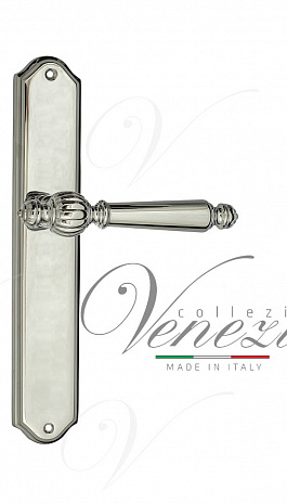 Дверная ручка Venezia "PELLESTRINA" на планке PL02 полированный хром
