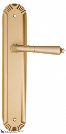 Дверная ручка на планке Fratelli Cattini "TOSCANA" PL288-BS матовая латунь