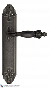 Дверная ручка Venezia "OLIMPO" на планке PL90 античное серебро