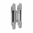 Петля скрытая CEMOM ESTETIC 200/A 3D 8060 матовый хром, регулируемая, вес полотна 200кг, 36x260мм