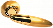 Ручки раздельные на круглой накладке S010 113IIматовое золото 