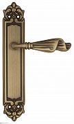 Дверная ручка Venezia "OPERA" на планке PL96 матовая бронза
