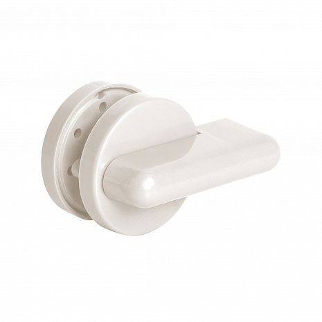 Ручка Ajax (Аякс) поворотная BK6.WC.CABIN PVC WH белый