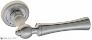Дверная ручка на круглом основании Fratelli Cattini "FOGGIA" D1-CS матовый хром