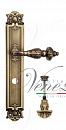 Дверная ручка Venezia "LUCRECIA" WC-4 на планке PL97 матовая бронза